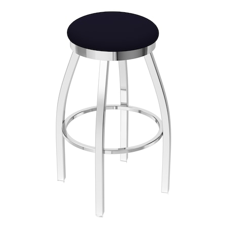 Holland Bar Stool Co 25" Swivel Counter Stool, Chrome Finish, Canter Twilight Seat 80225CH002